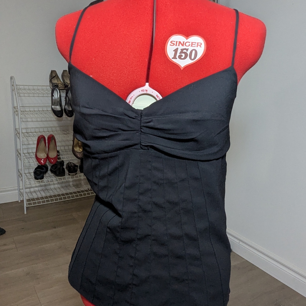 Elegant Black Women's Top